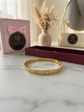 ✨ Brățară „Eternity” – Oțel Placat cu Aur 18K (5 Straturi)